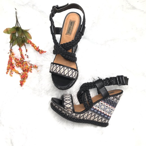 Not Rated Wedge Sandals -8.5 - Picture 1 of 8